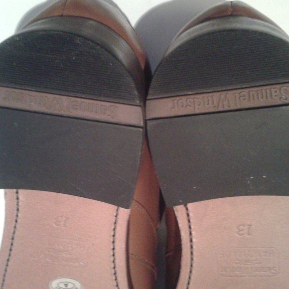 Samuel Windsor brown leather brogues main image 14